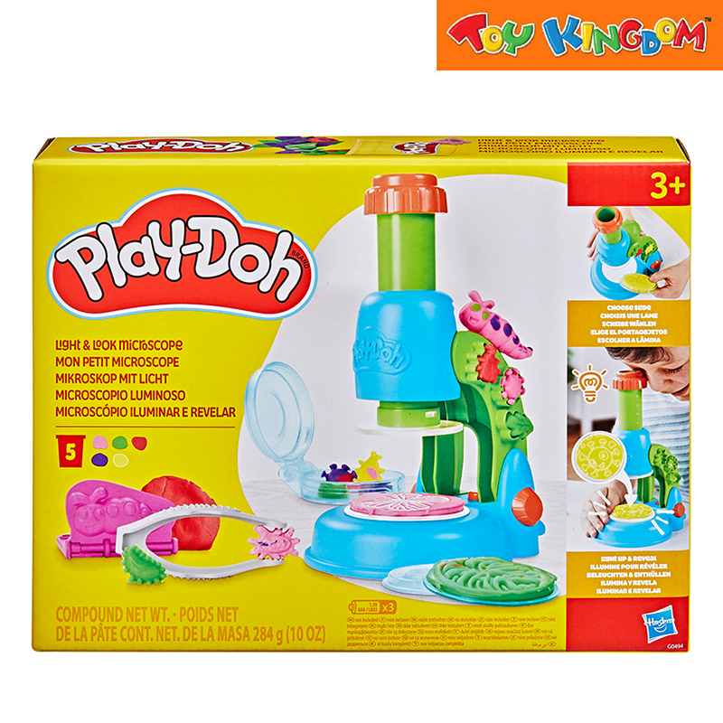 Play-Doh Light & Look Microscope Playset