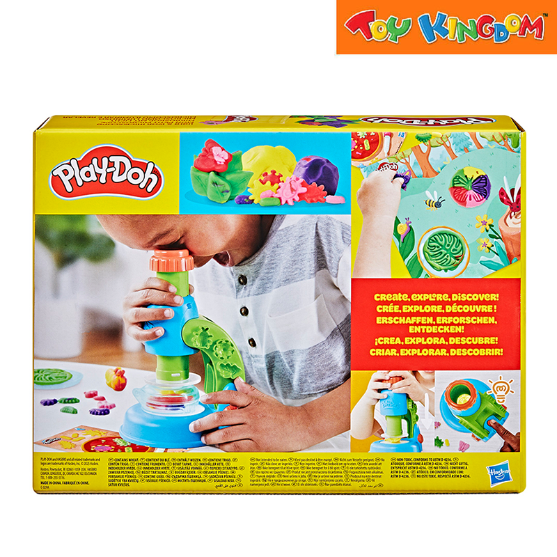 Play-Doh Light & Look Microscope Playset