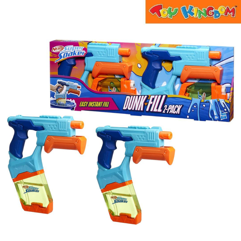 Nerf Super Soaker Dunk Fill 2 Packs Blaster