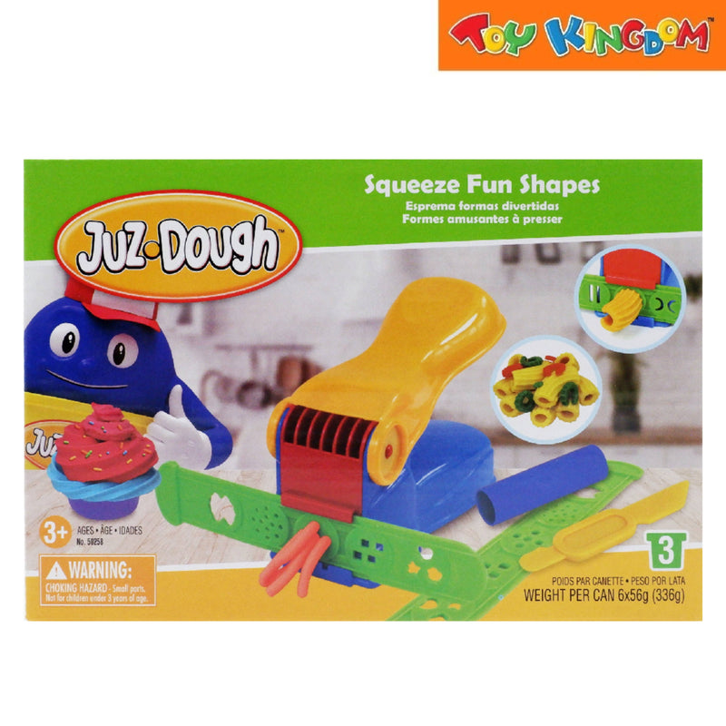 JuzDough Squeeze Fun Shapes Playset