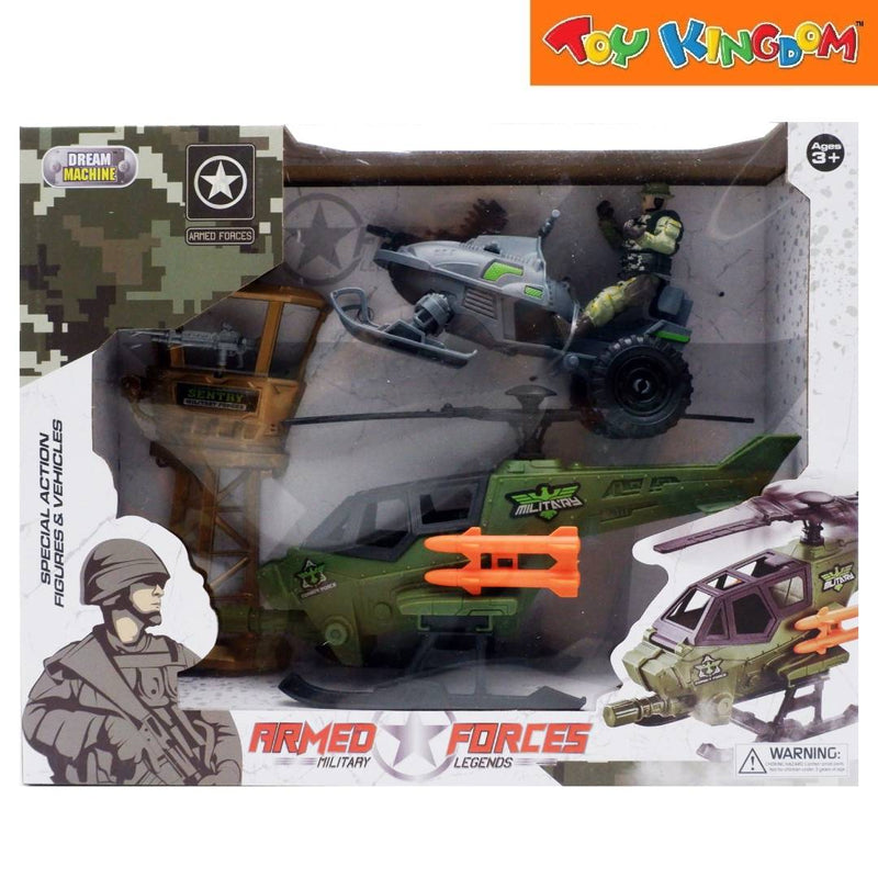 Dream Machine 90130 Military Legends Armed Forces Playset