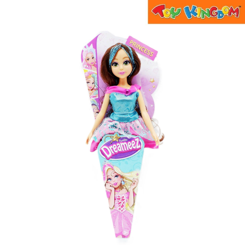 Dreameez Princess Doll With Blue Pink Dress