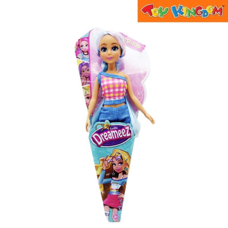 Dreameez Fashion Doll With Checkered Blouse