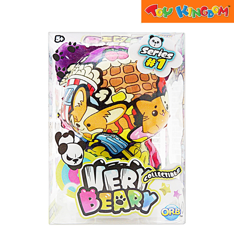 Orb Series 1 Very Beary Bear With Strawberry Squishy Toys