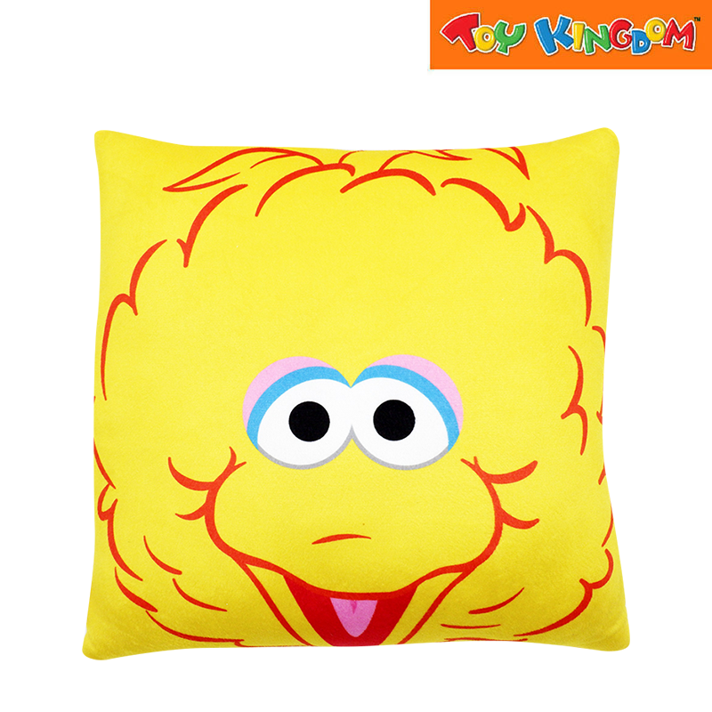 Sesame Street Big Bird Yellow Pillow