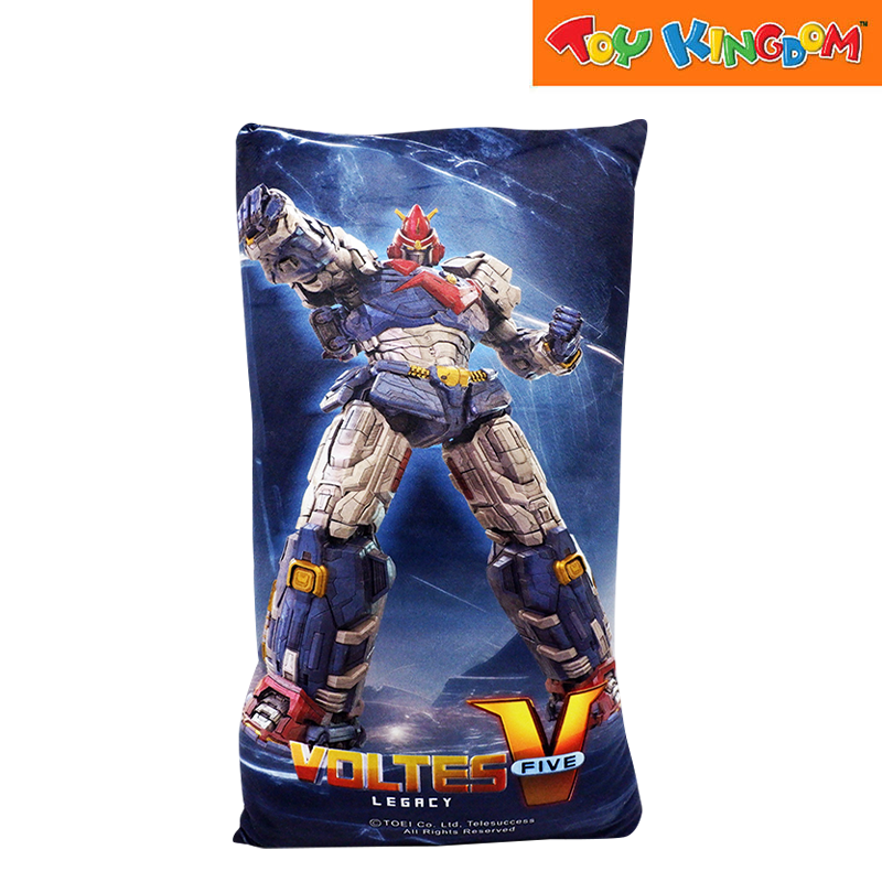 Voltes V Legacy Gray Pillow