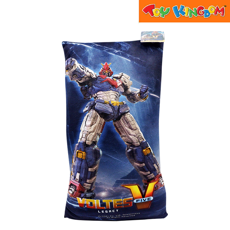 Voltes V Legacy Gray Pillow