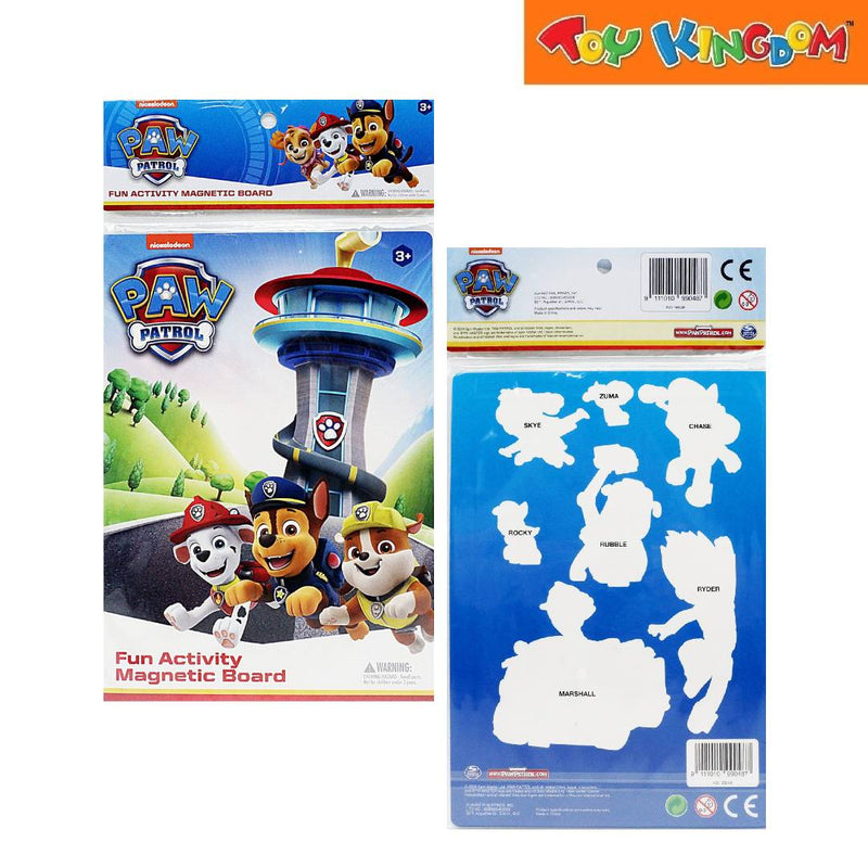 Paw Patrol Fun Activity Magnetic Board