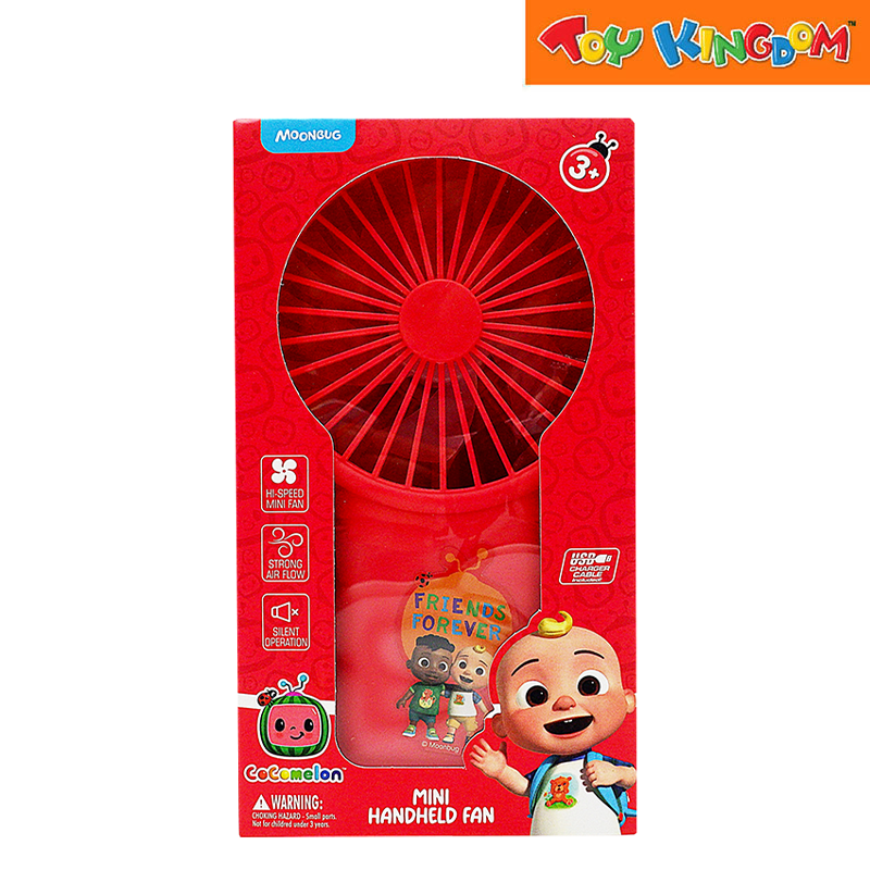 Cocomelon Red Mini Handheld Fan