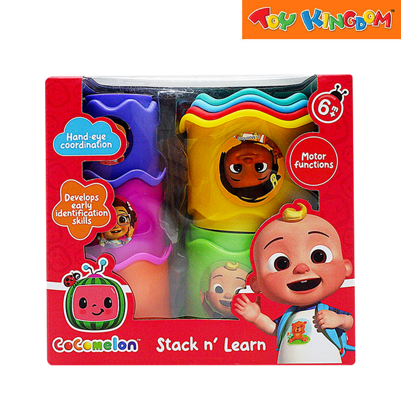 Cocomelon Stack N' Learn Playset