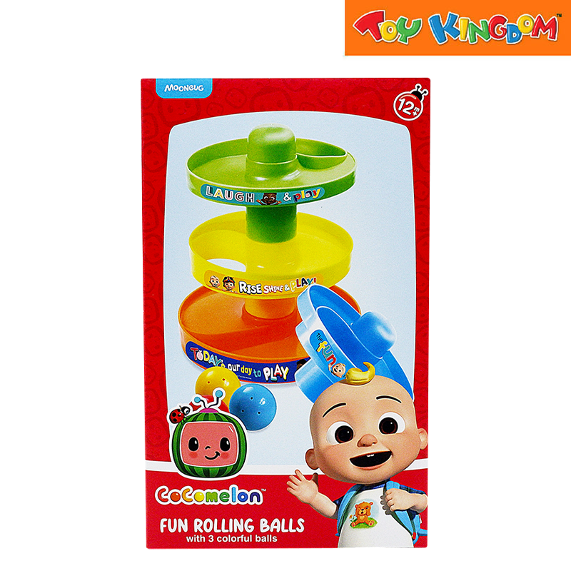 Cocomelon Fun Rolling Balls Playset