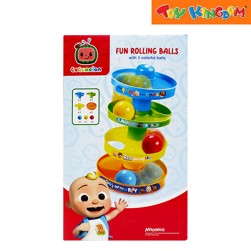 Cocomelon Fun Rolling Balls Playset