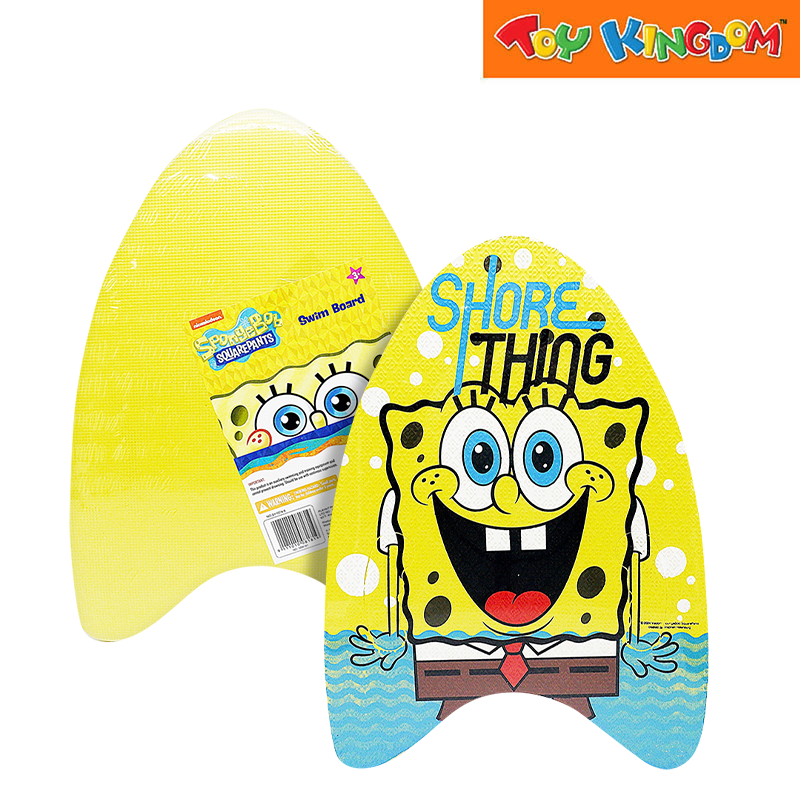 SpongeBob SquarePants Yellow Swim Board