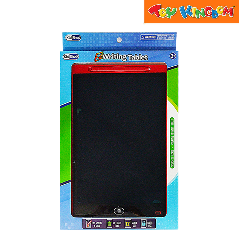 KidShop EZ Writing Sketch N' Erase Red Creative Activity Tablet