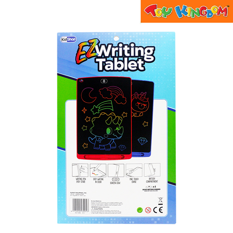 KidShop EZ Writing Sketch N' Erase Red Creative Activity Tablet