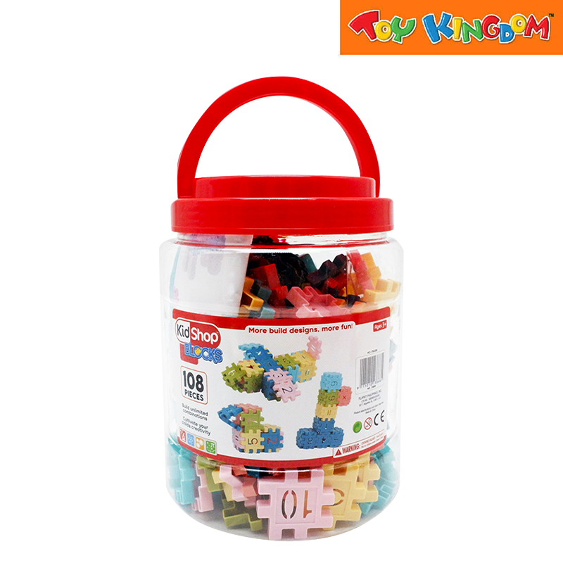 KidShop 108pcs Building Blocks