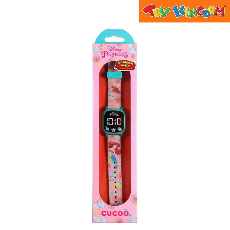 Cucoo Disney Princess Ariel Pearlescent Digital Watch