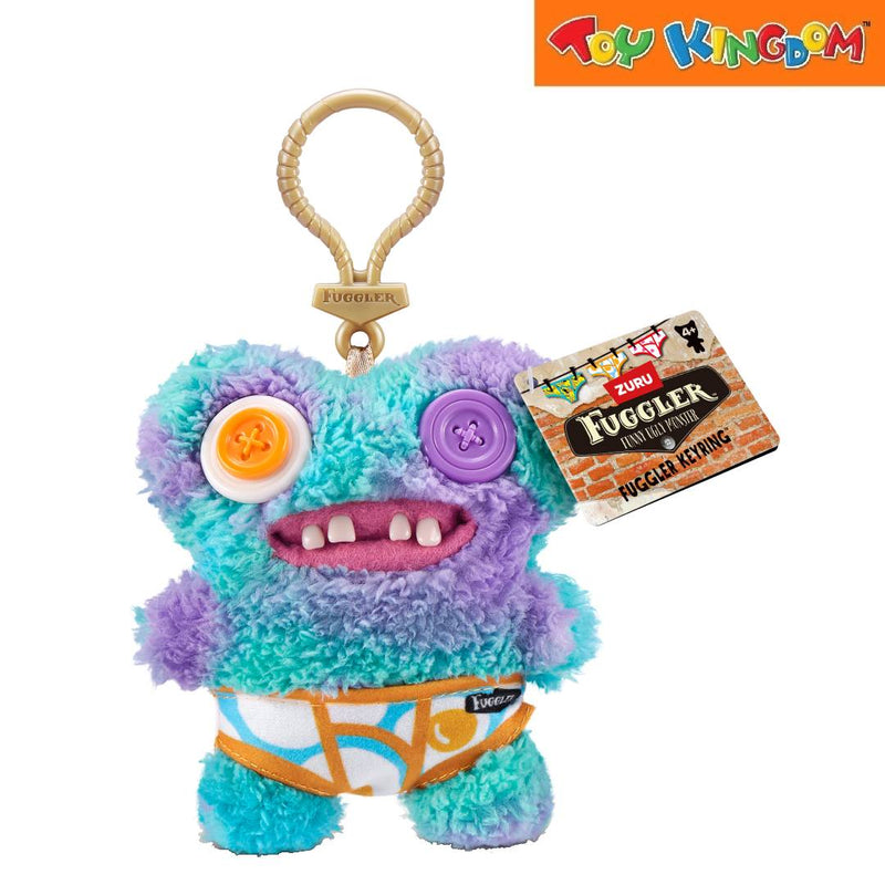 Fuggler Zuru Gaptooth McGoo Funny Ugly Monster Keyring