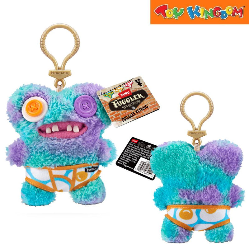 Fuggler Zuru Gaptooth McGoo Funny Ugly Monster Keyring