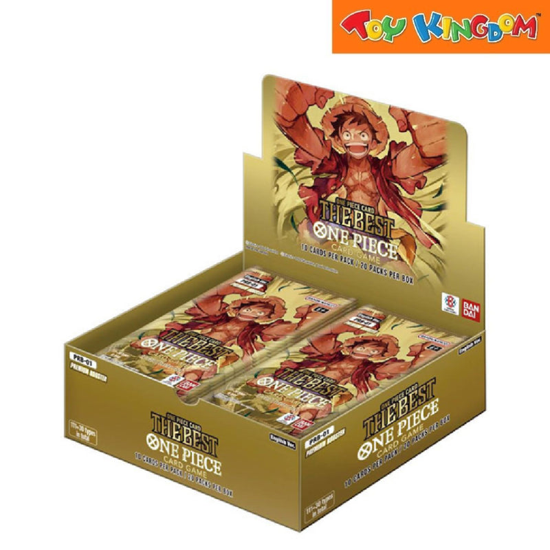 One Piece EN Premium Booster Display Box PRB-01 20 Packs Trading Card Game