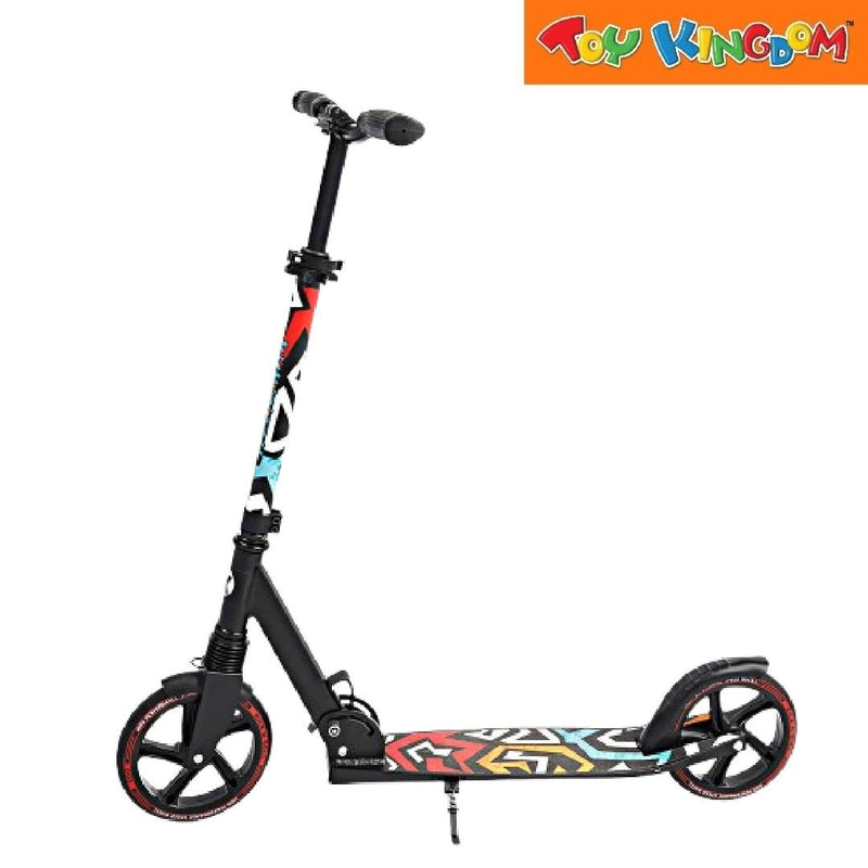 Kick N Roll Black Two Wheels Foldable Kids Scooter