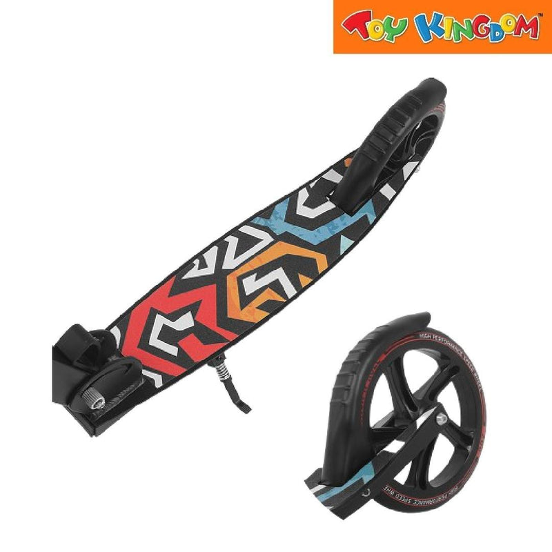 Kick N Roll Black Two Wheels Foldable Kids Scooter