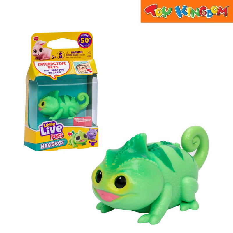 Little Live Pets Curlee Chameleon Needees Interactive Pets