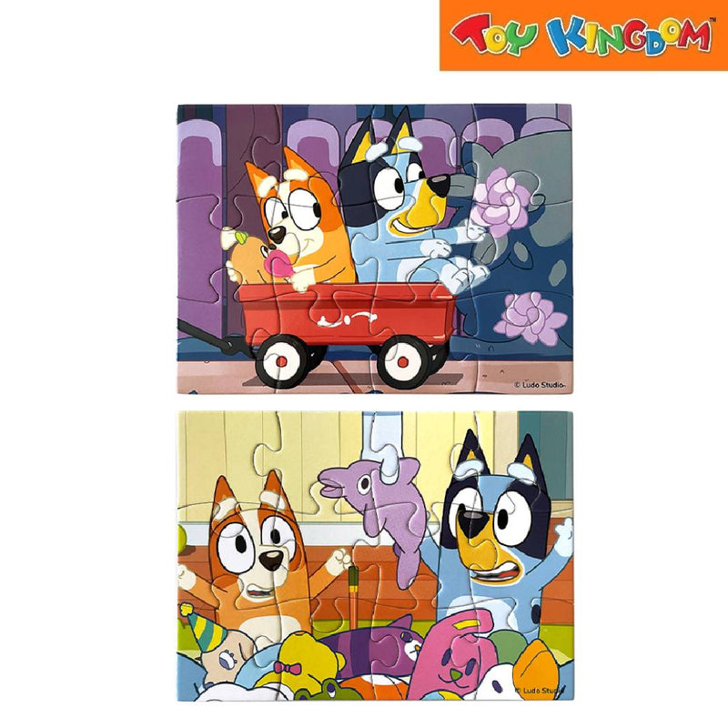 Artlings Puzzle Pals Bluey & Bingo Adventures 2 Sets Jigsaw Puzzle