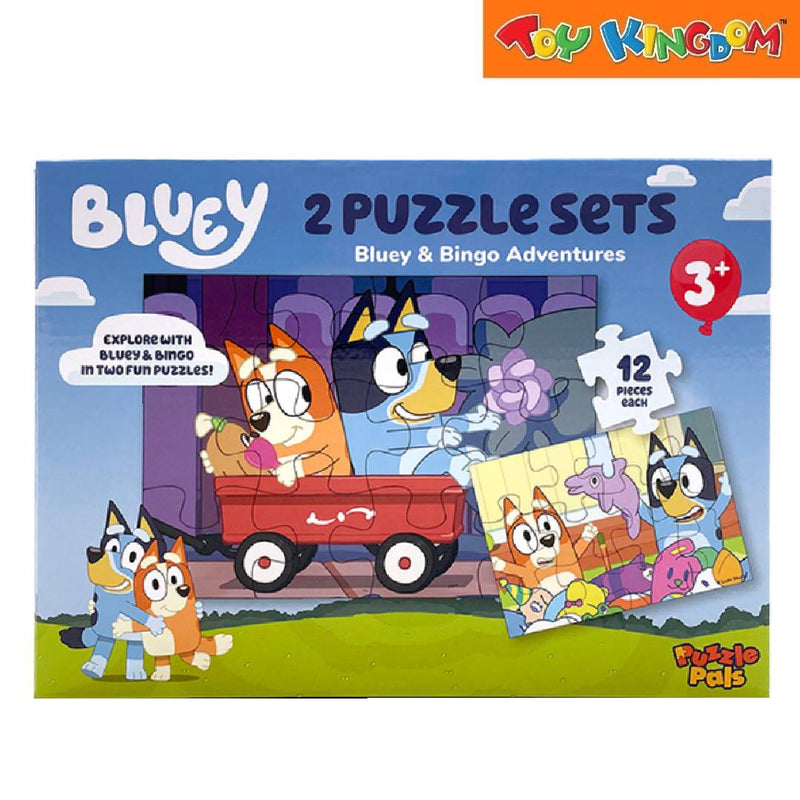 Artlings Puzzle Pals Bluey & Bingo Adventures 2 Sets Jigsaw Puzzle