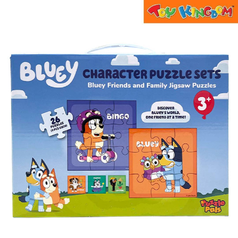 Artlings Puzzle Pals Bluey Friends And Family 26 Sets Jigsaw Puzzle