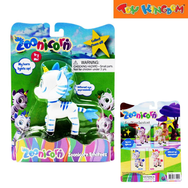 Zoonicorn Emoteez Valeo Blue Action Figure