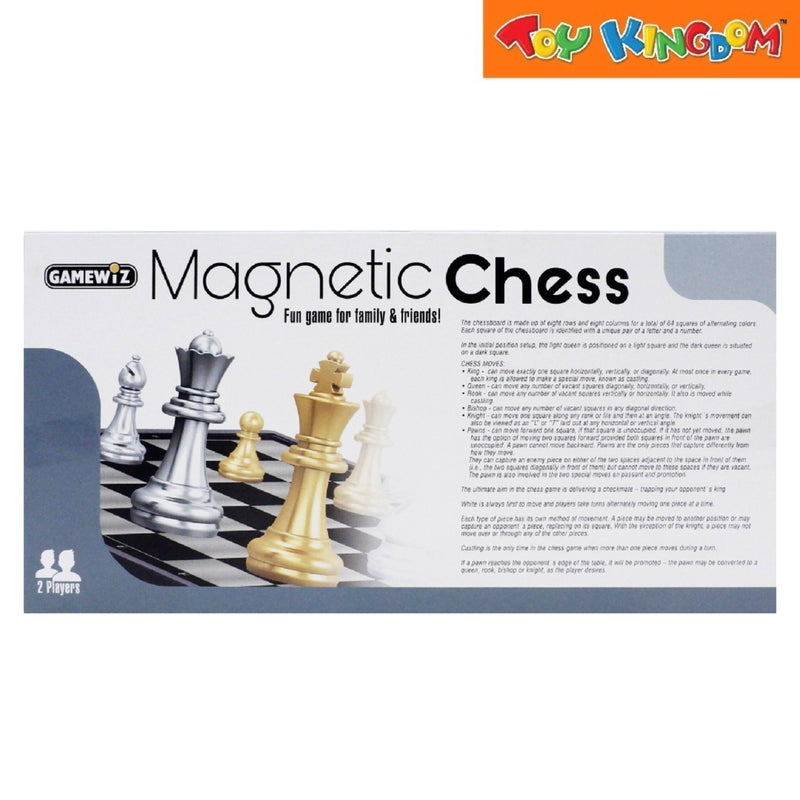 Gamewiz Magnetic Chess 2 Foldable Board Game