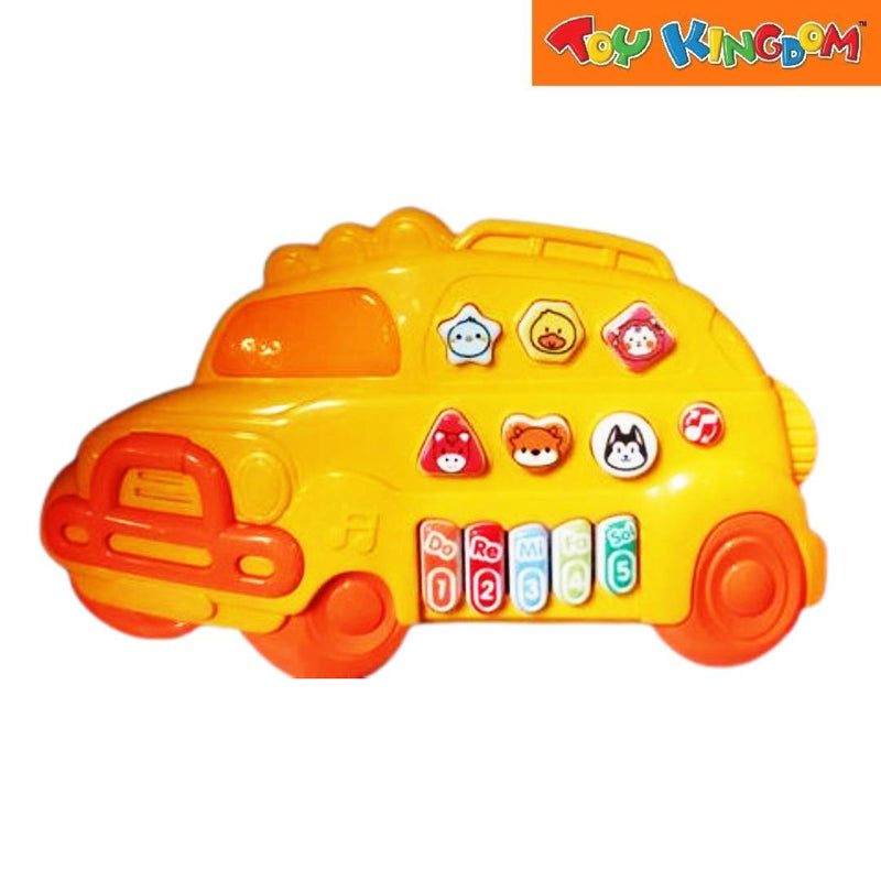 KidShop Orange Musical Activity Car