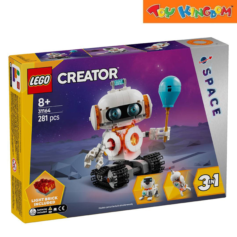 Lego Creator Space Robot 281pcs 3in1 Building Blocks