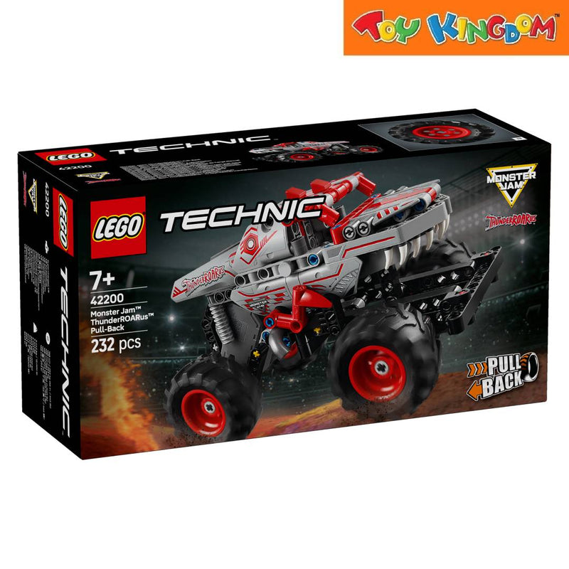 Lego Technic Monster Jam ThunderROARus Pull-Back 232pcs Building Blocks