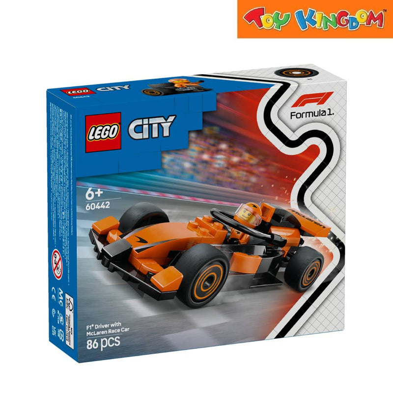 Lego City F1 Driver With Mclaren race Car 86pcs Building Blocks