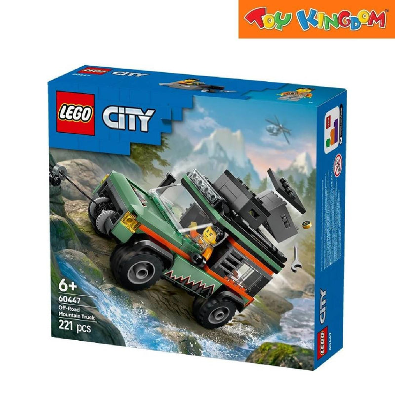 Lego City Off-Road 4x4 Mountain Truck 221pcs Building Blocks