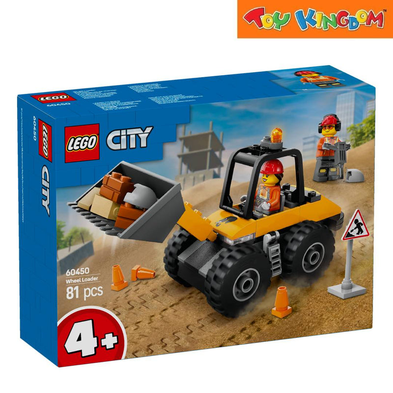 Lego City Construction Wheel Loader 81pcs Building Blocks