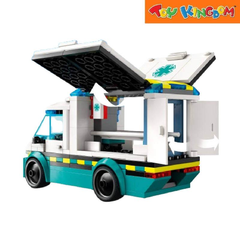 Lego City Emergency Ambulance 184pcs Building Blocks