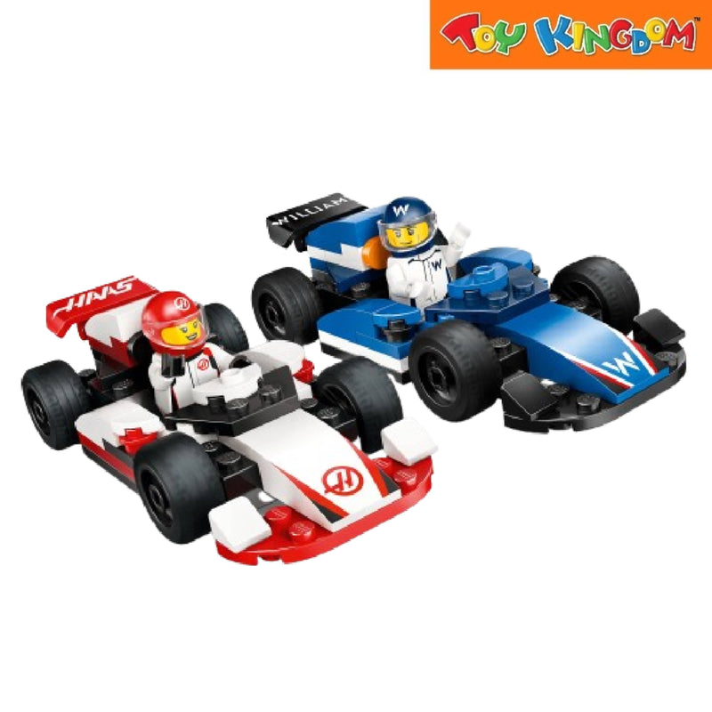 Lego City F1 Williams Racing & Haas F1 Race Cars 92pcs Building Blocks