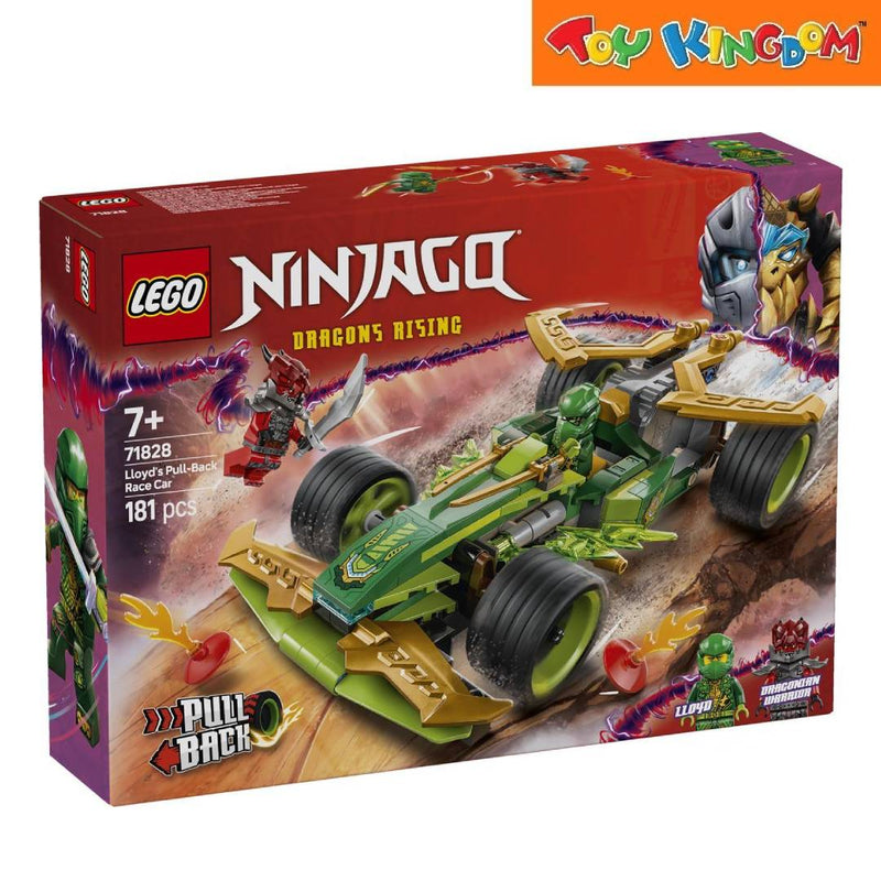 Lego Ninjago Lloyd's Pull-Back Race Car 181pcs Building Blocks