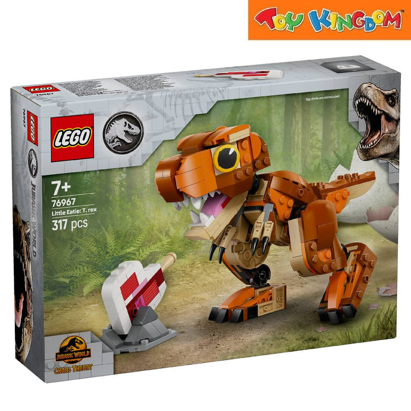 Lego Jurassic World Chaos Theory Little Eatie Trex 317pcs Building Blocks