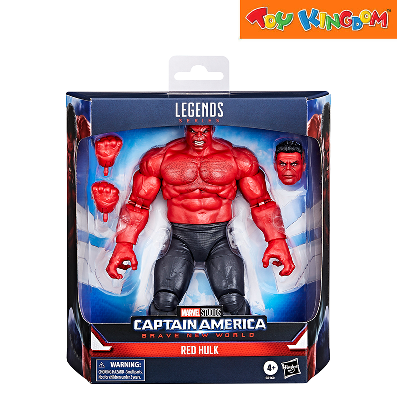 Marvel Legends Series BNW Captain America Red Hulk Action Figure