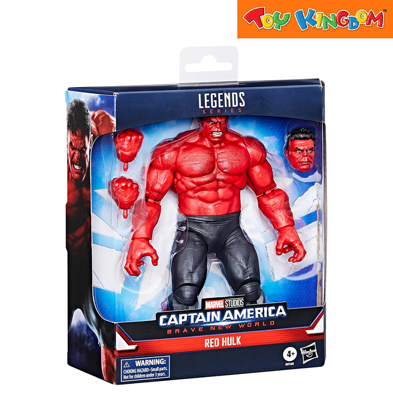 Marvel Legends Series BNW Captain America Red Hulk Action Figure