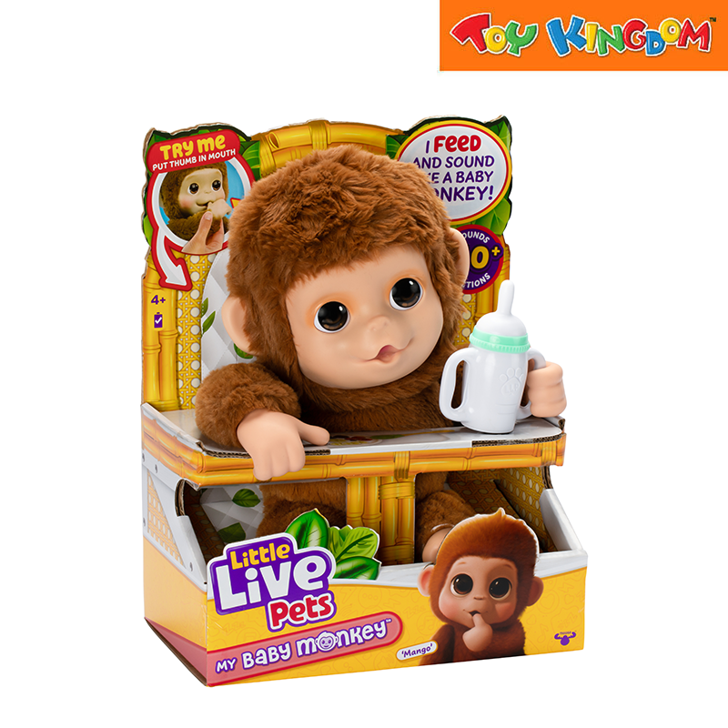 Little Live Pets My Baby Monkey Plush