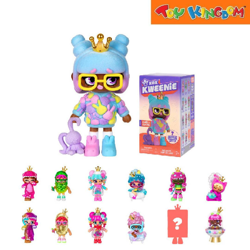 XOX Kweenie Quirky Kweens Series 3.5 inch Mystery Figure With Display Case