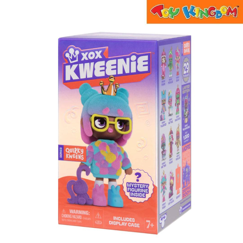 XOX Kweenie Quirky Kweens Series 3.5 inch Mystery Figure With Display Case