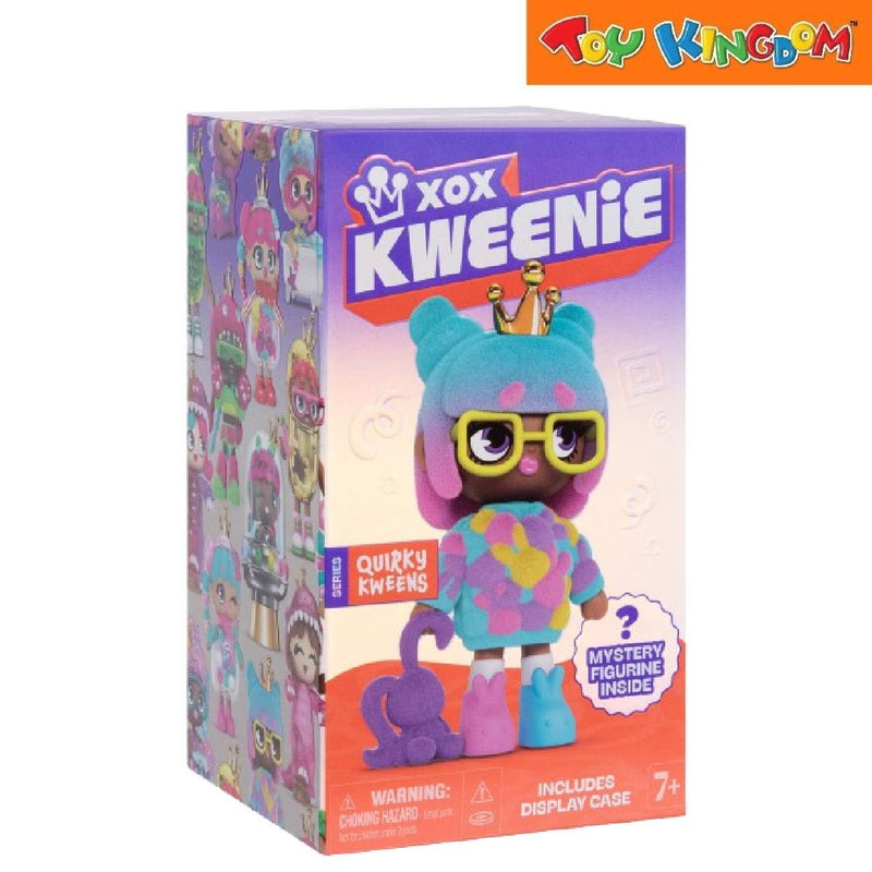 XOX Kweenie Quirky Kweens Series 3.5 inch Mystery Figure With Display Case