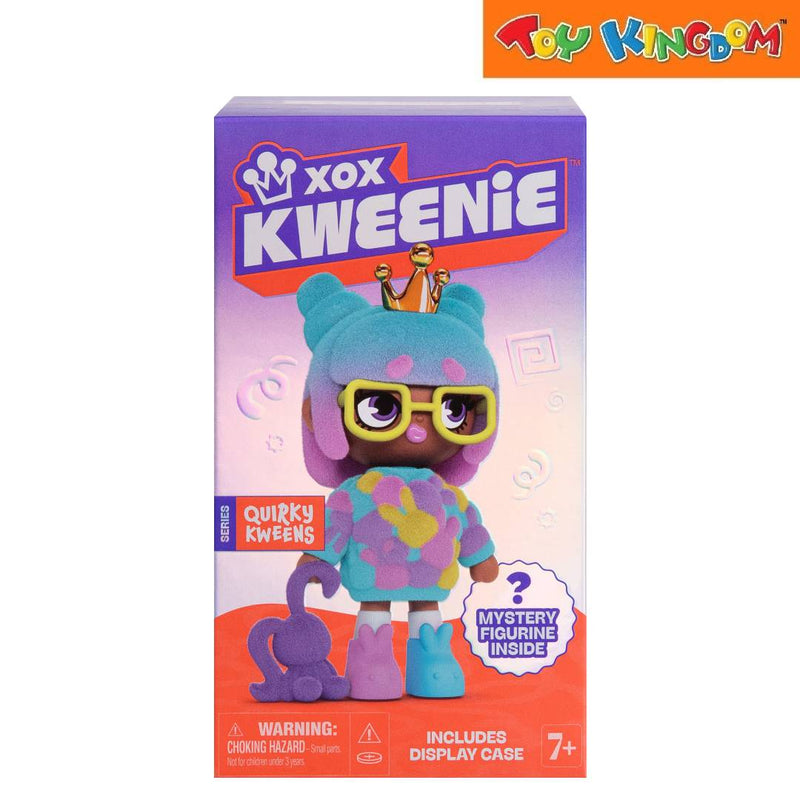 XOX Kweenie Quirky Kweens Series 3.5 inch Mystery Figure With Display Case