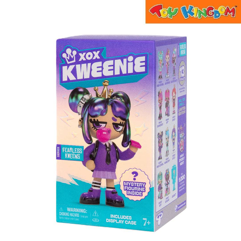 XOX Kweenie Fearless Kweens Series 3.5 inch Mystery Figure With Display Case